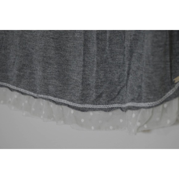 Kensie pajama set gray and white lace size M - Picture 7 of 7